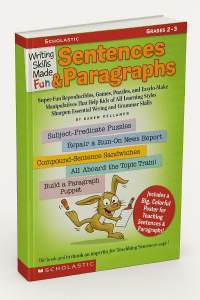 Writing Skills Made Fun – Sentences and Paragraphs Grade 2-3