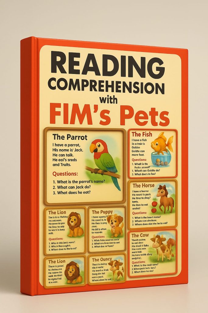 Reading Comprehension with FIM’S PET